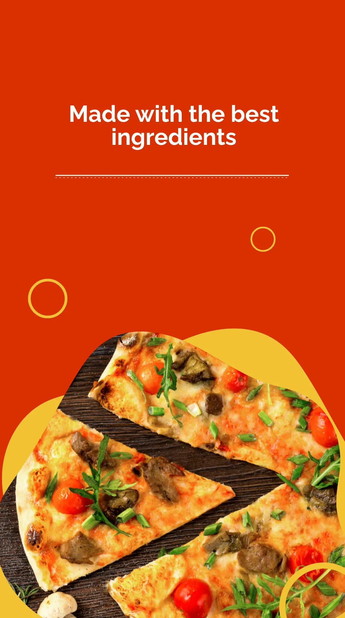 Free Pizza Advertisement Instagram Story Template to Edit Online