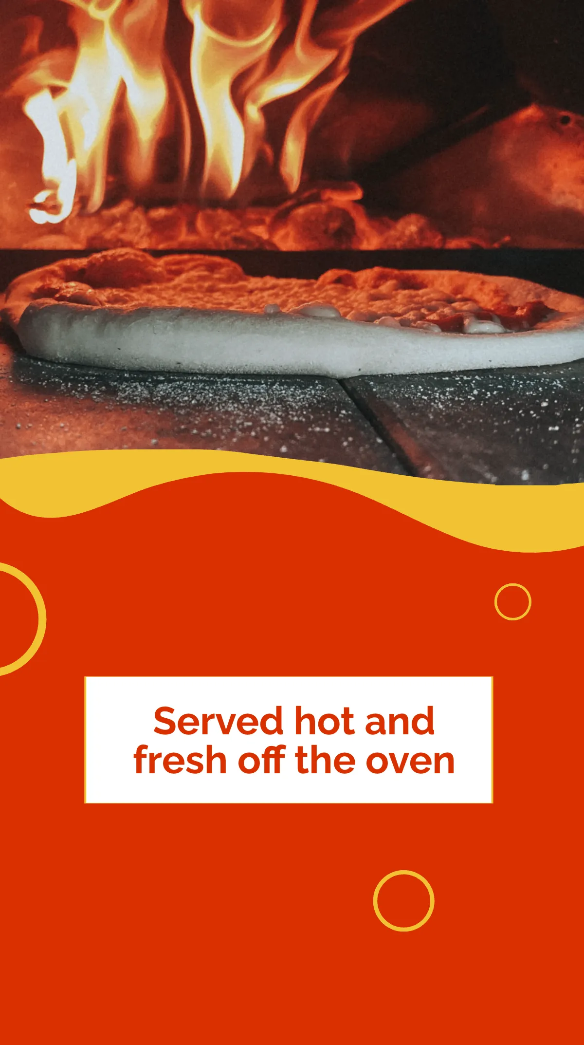 Free Pizza Advertisement Instagram Story Template to Edit Online
