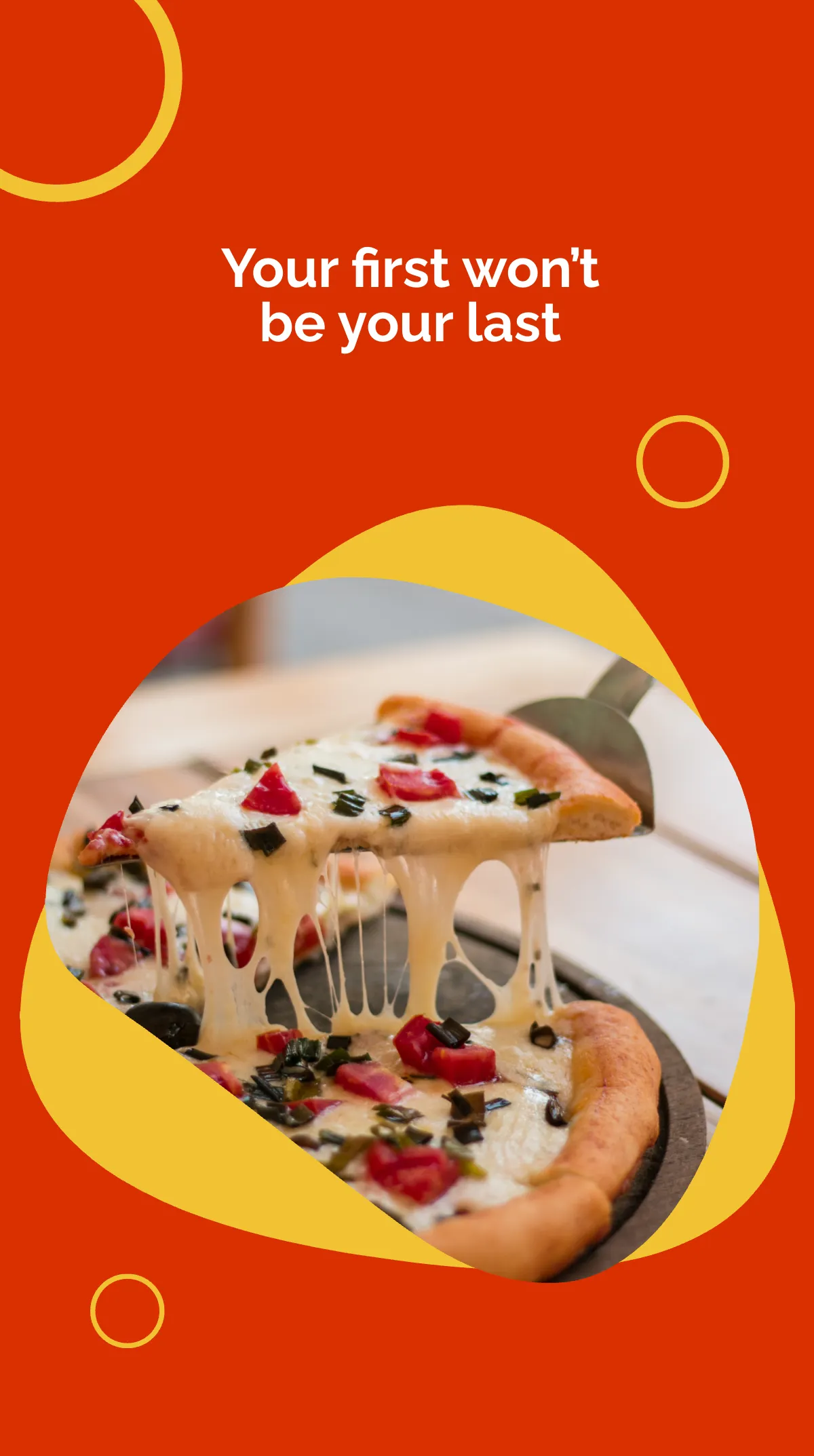 Free Pizza Advertisement Instagram Story Template to Edit Online
