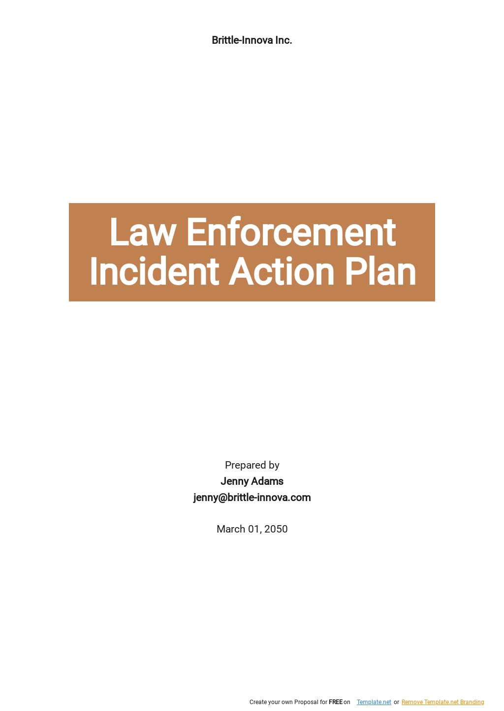 Incident action plan template google docs word apple pages