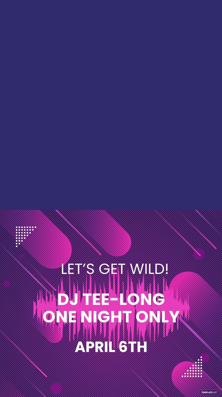 Free Dj Promotion Snapchat Geofilter Template