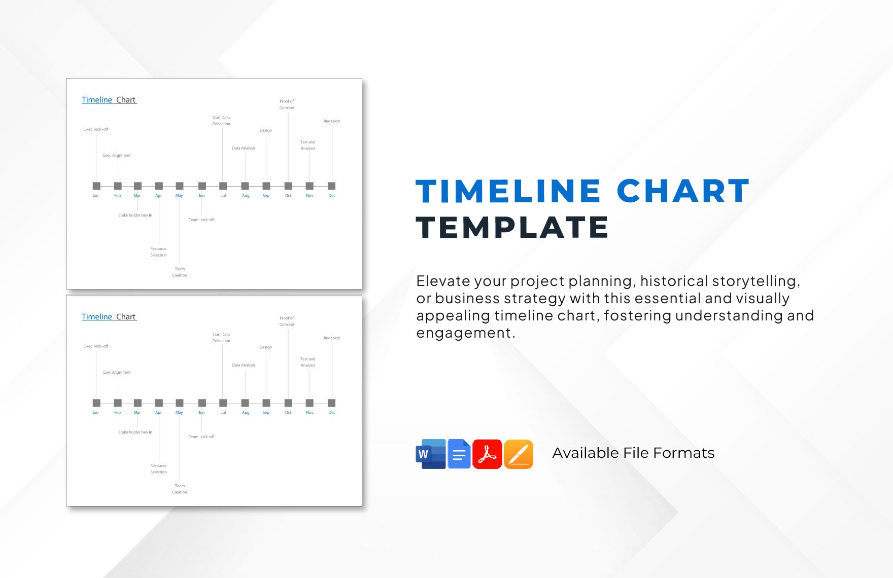 Timeline Chart Template