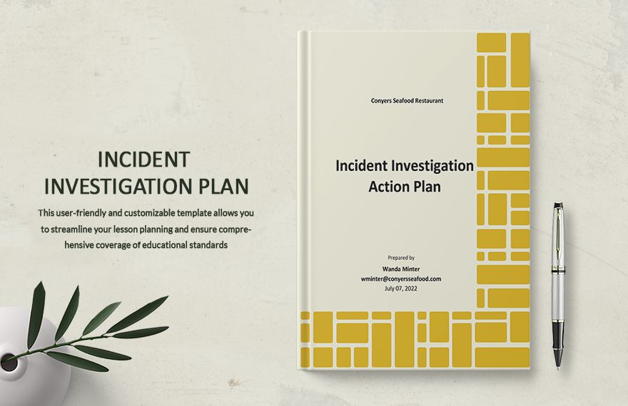 Incident Investigation Action Plan Template
