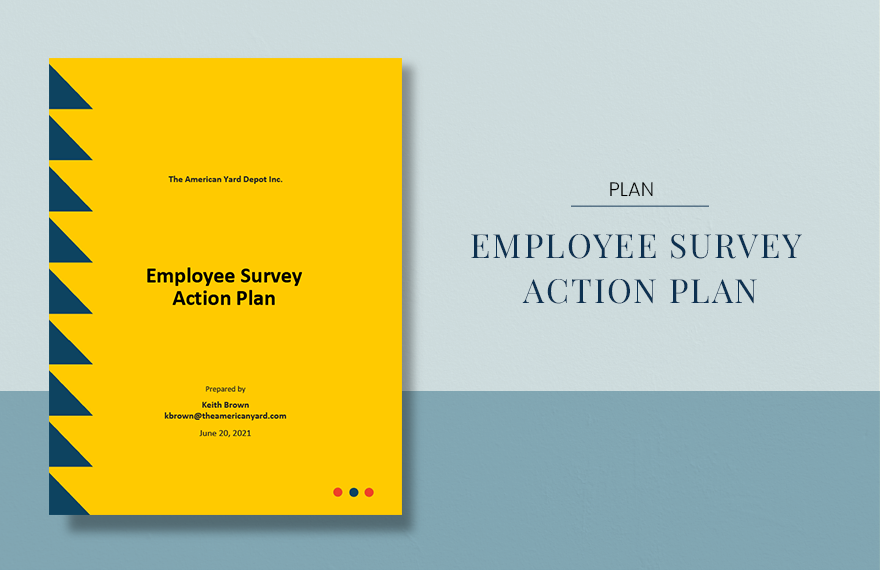 Employee Survey Action Plan Template
