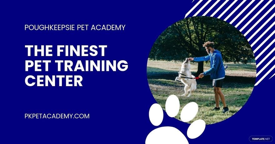 Free Pet Training Facebook Post Template