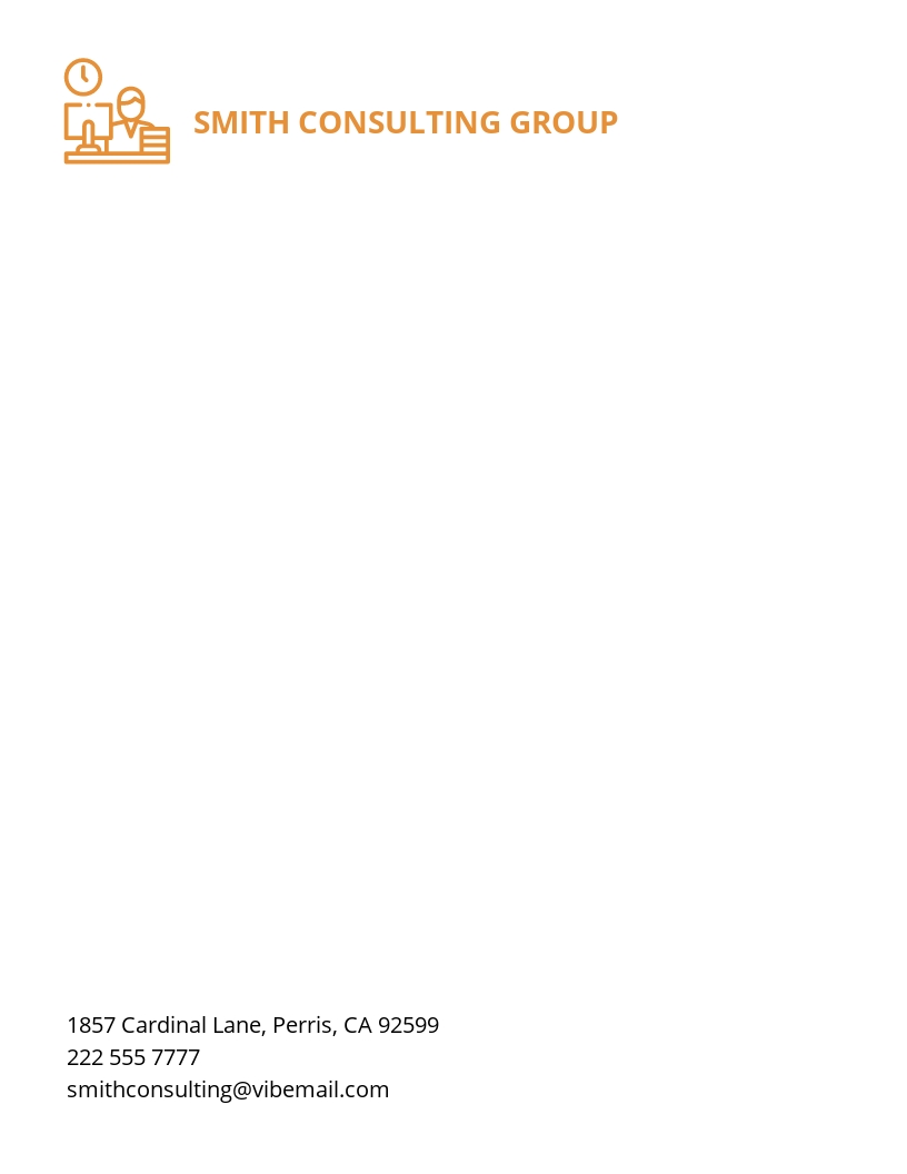 Office Letterhead Template