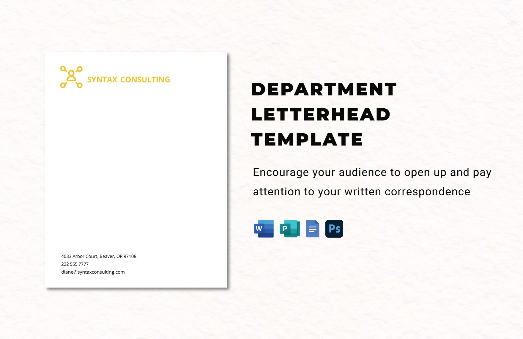 Free Letterhead Templates in PSD to Download