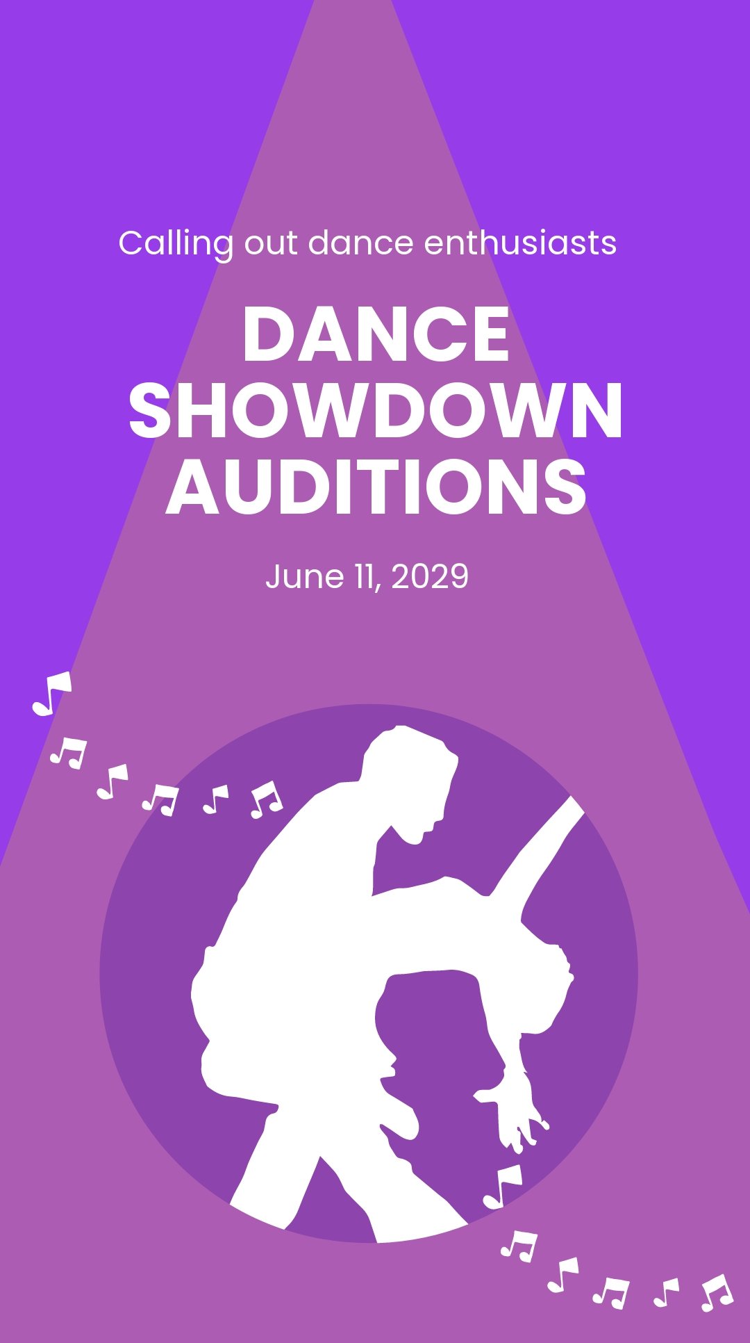 Dance Audition Instagram Story Template.jpe