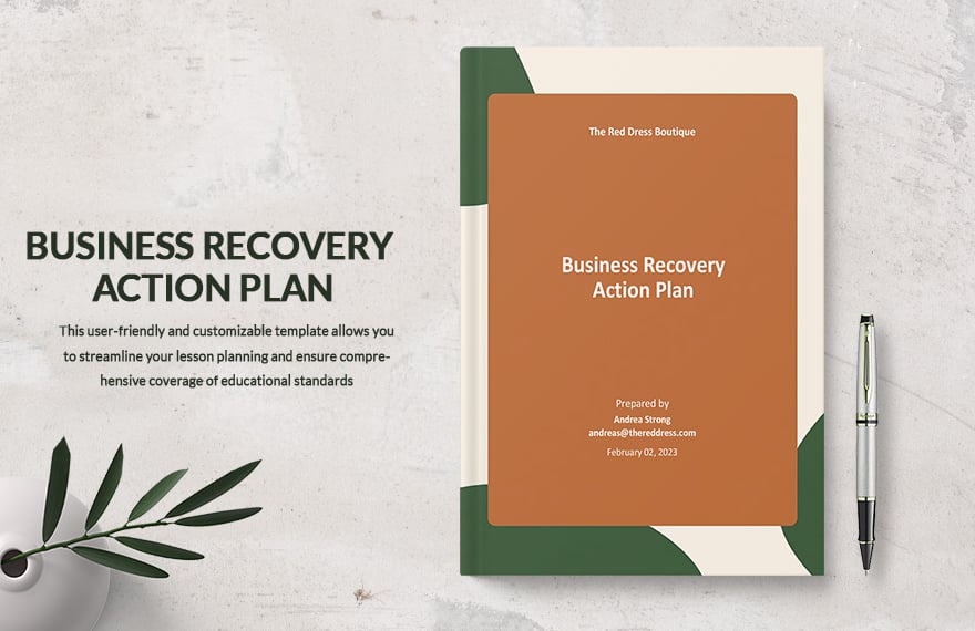 Business Recovery Action Plan Template