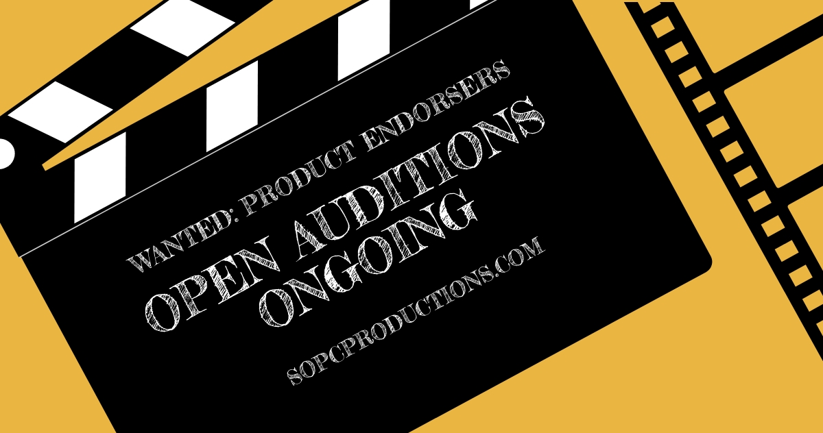 Free Audition Advertisement Facebook Post Template