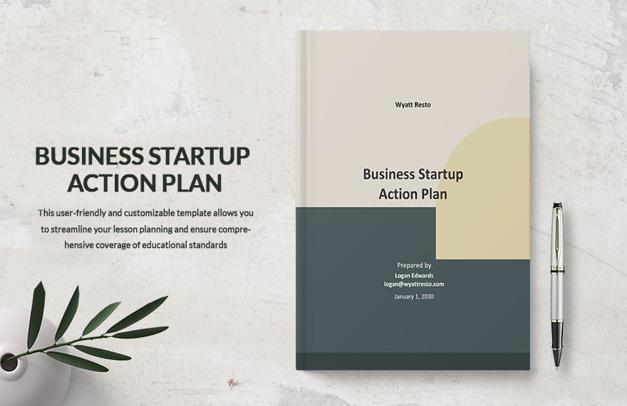 Business Startup Action Plan Template