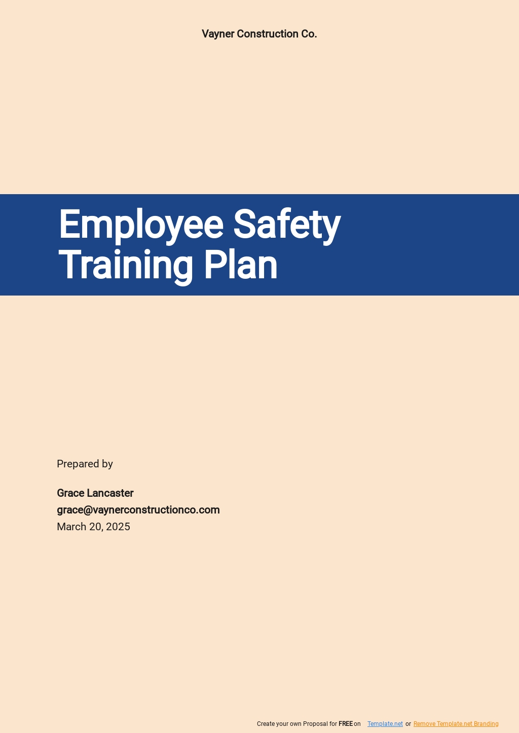 Training Plan In Word Templates Designs Docs Free Downloads