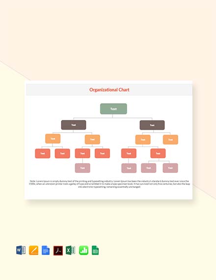 Free Organizational Chart Template For Mac