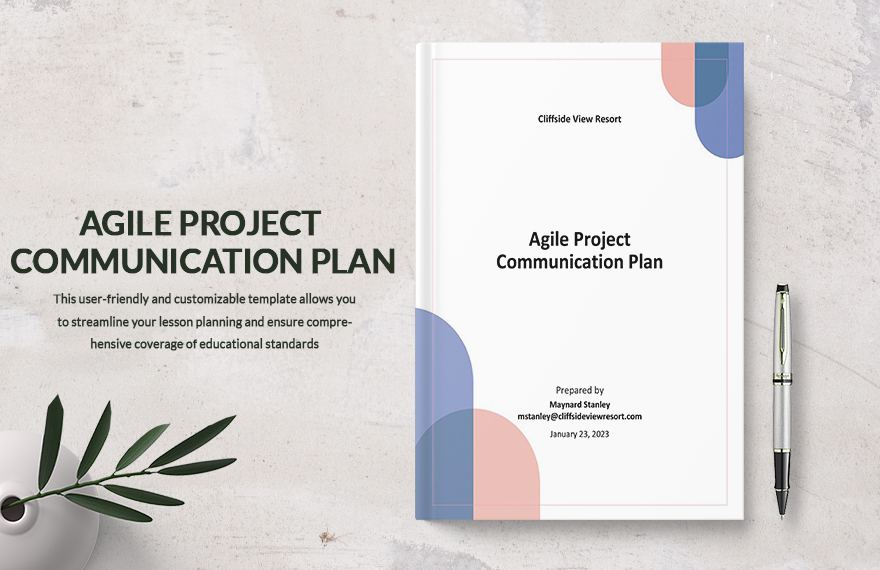 Agile Project Communication Plan Template in Word, PDF, Google Docs, Pages - Download | Template.net