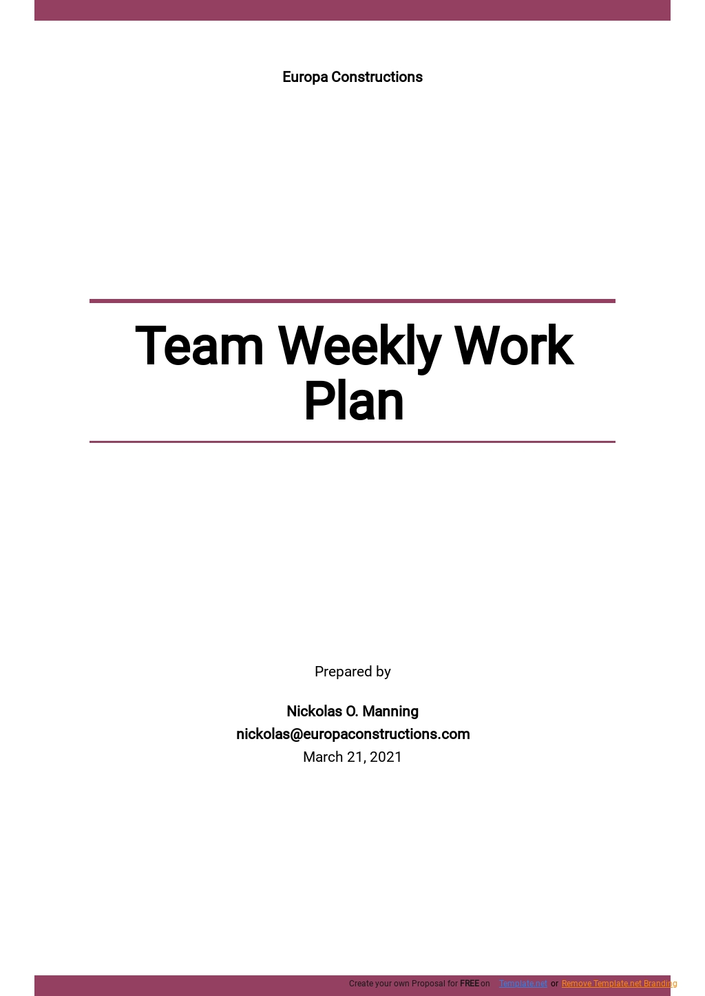 Team Action Plan Template Google Docs Word Apple Pages Template net Team Action Plan Template Google Docs Word Apple Pages Template net