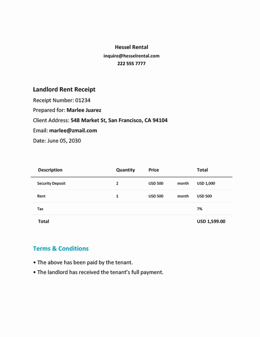 Donation Receipt Template - Excel, Word | Template.net