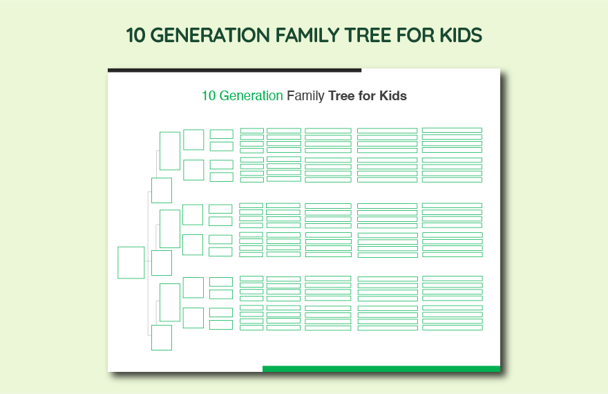 FREE Family Tree Word - Template Download | Template.net