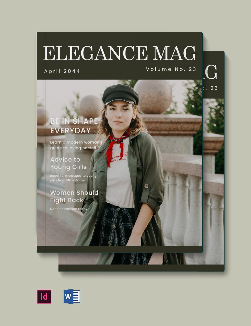 Clean & Elegant Magazine Template