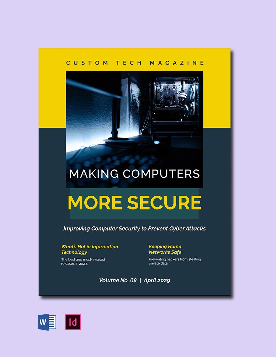 IT and Computer Magazine Template