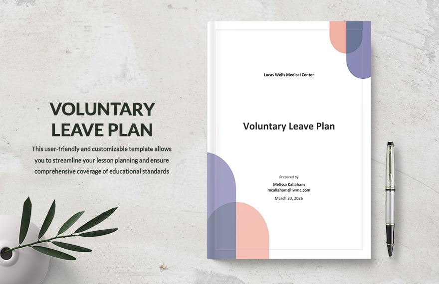 Voluntary Leave Plan Template