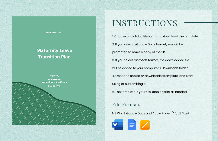 free-maternity-leave-transition-plan-template-download-in-word