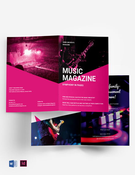 16+ FREE Music Magazine Templates [Customize & Download] | Template.net