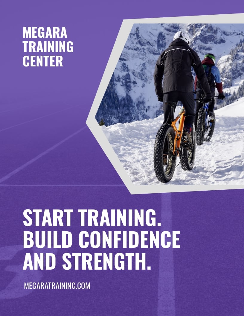 Sports Training Flyer Template