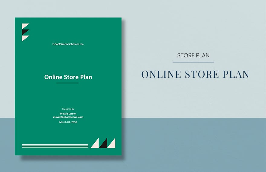 Online Store Plan Template