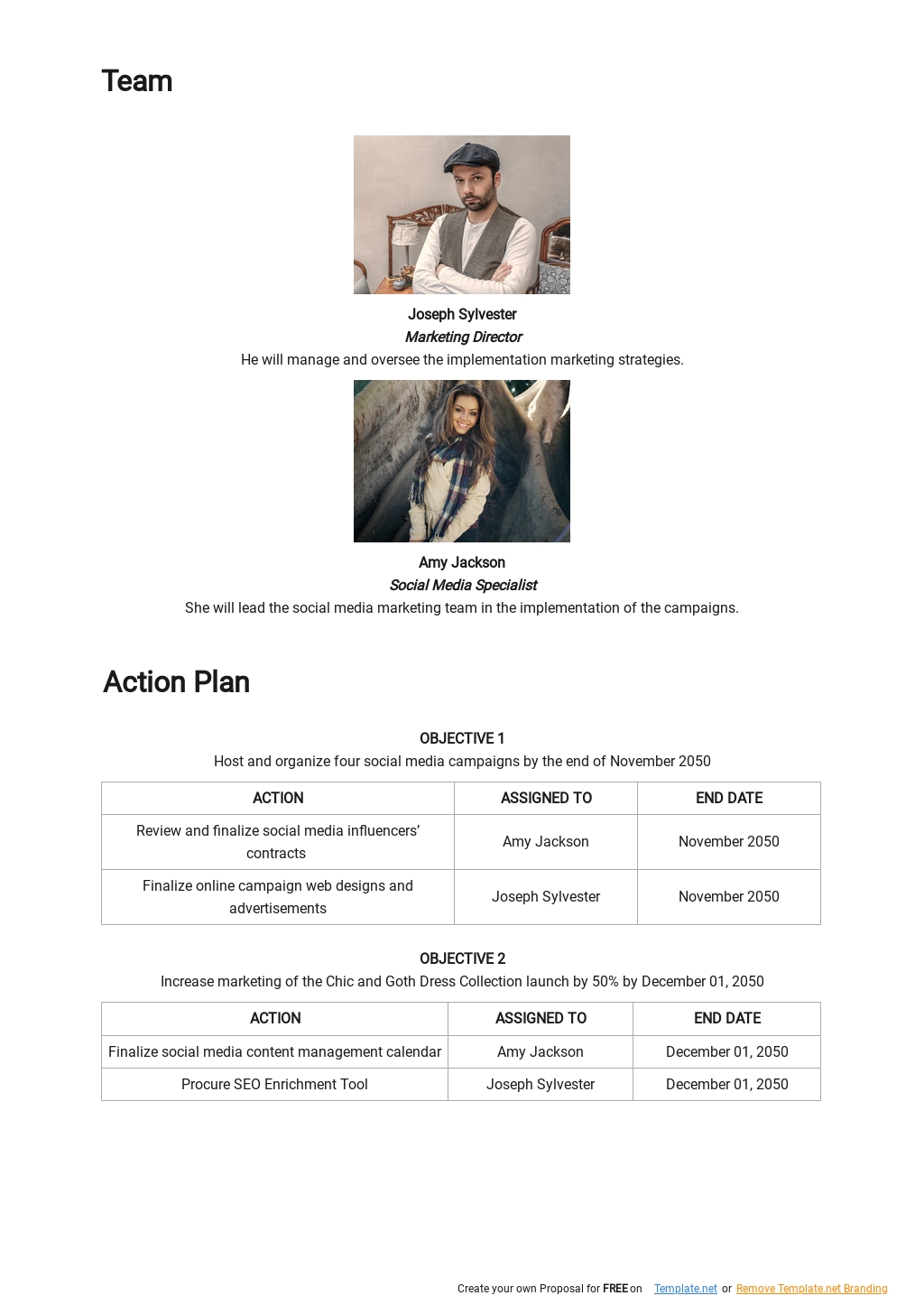 Online Store Marketing Plan Template in Google Docs, Word, Apple Pages