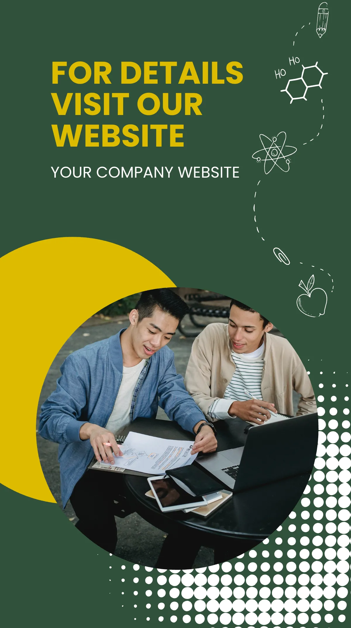 Free Home Tutoring Instagram Story Template to Edit Online