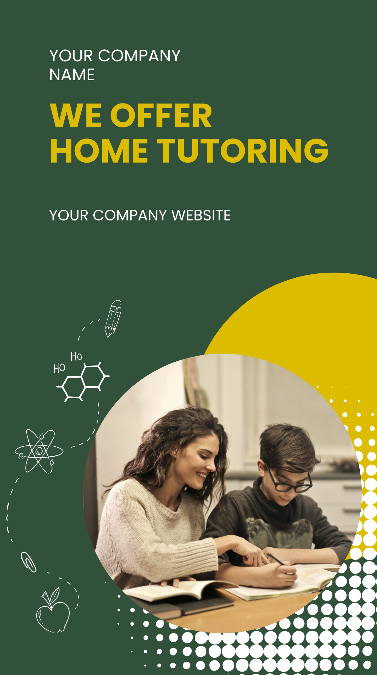 Free Home Tutoring Instagram Story Template