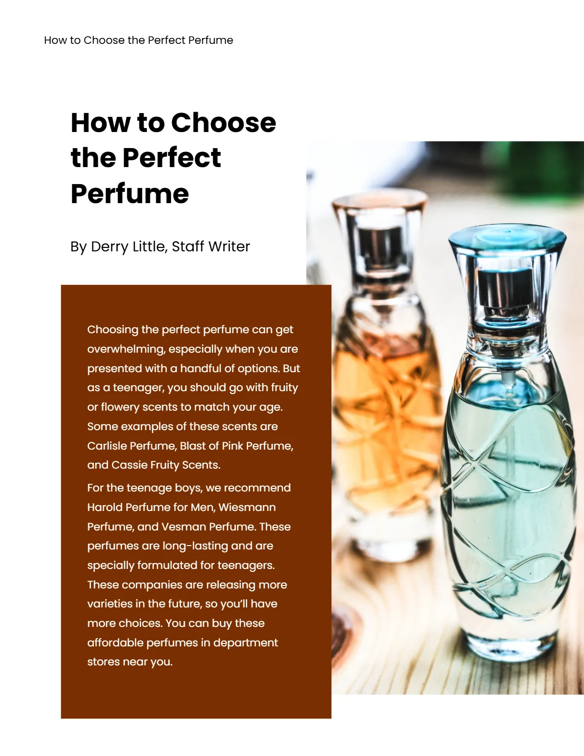 Free Blank Magazine Template to Edit Online