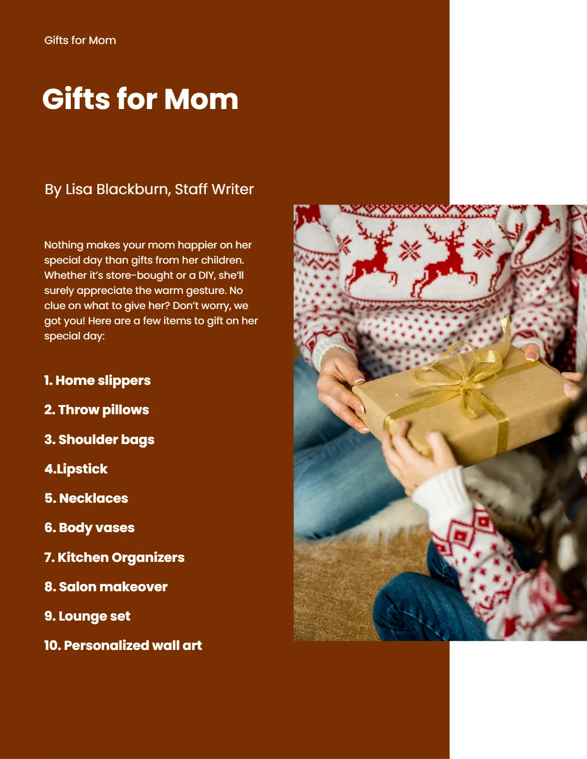 Free Blank Magazine Template to Edit Online