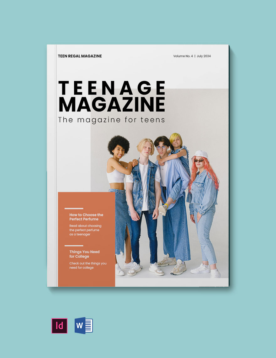 blank magazine cover templates