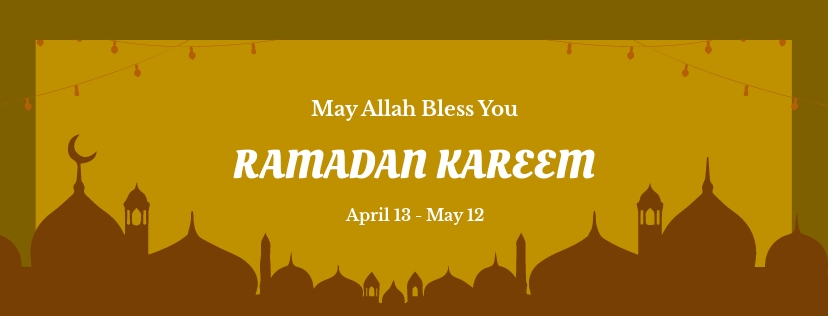 Free Ramadan Kareem Facebook Cover Template