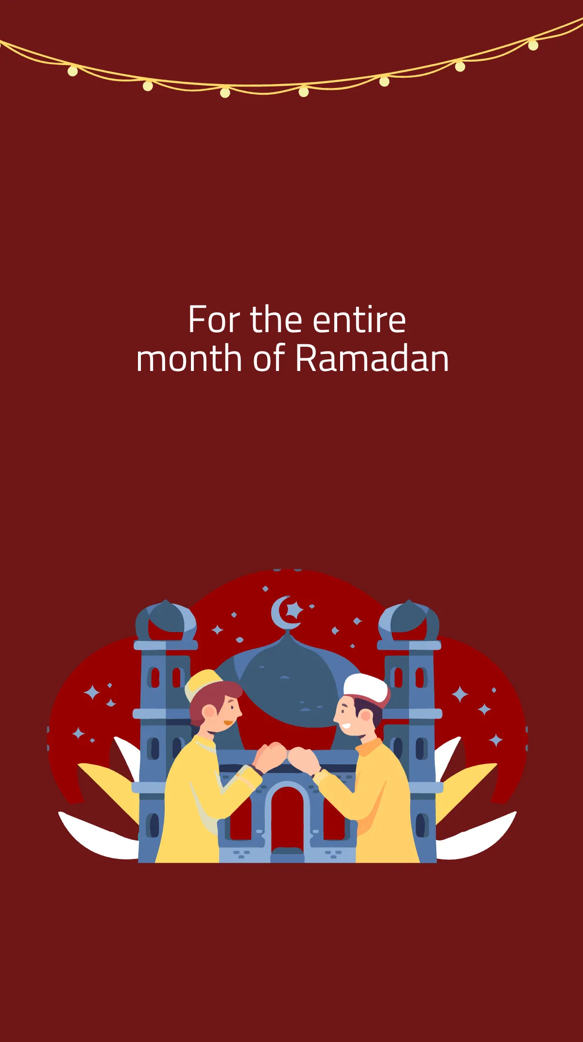 Free Ramadan Sale Instagram Story Template to Edit Online