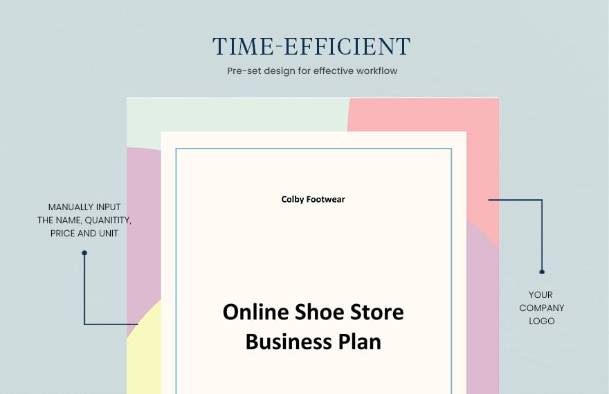 Online Shoe Store Business Plan Template