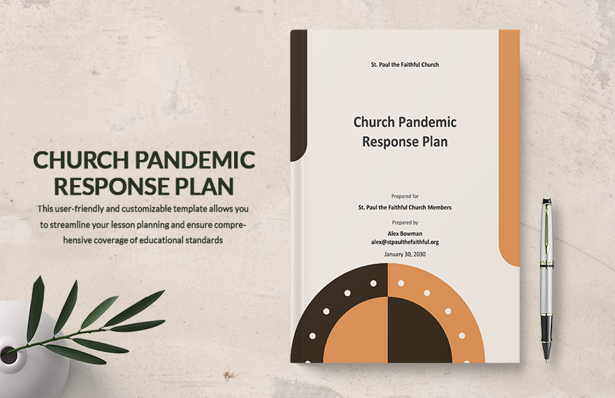 Church Pandemic Response Plan Template