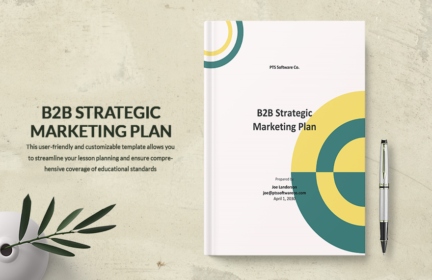 B2B Strategic Marketing Plan Template