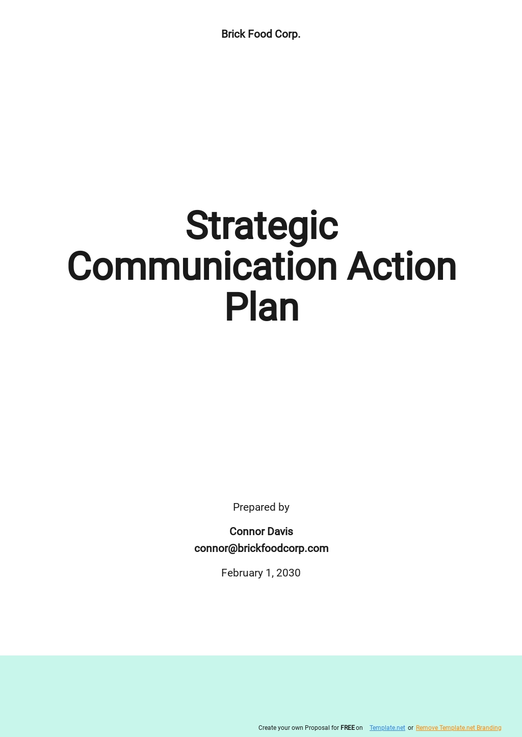 Free Strategic Priority Action Plan Template - Google Docs, Word, Apple ...