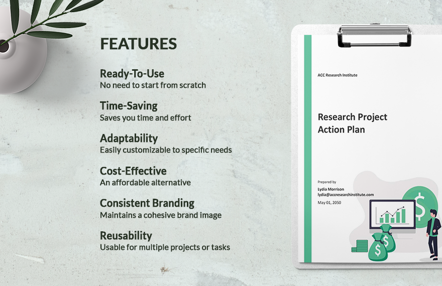 Research Project Action Plan Template