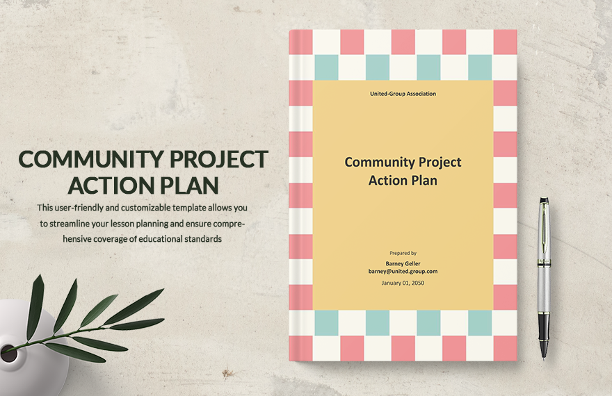 Community Project Action Plan Template in Word, PDF, Google Docs, Pages - Download | Template.net