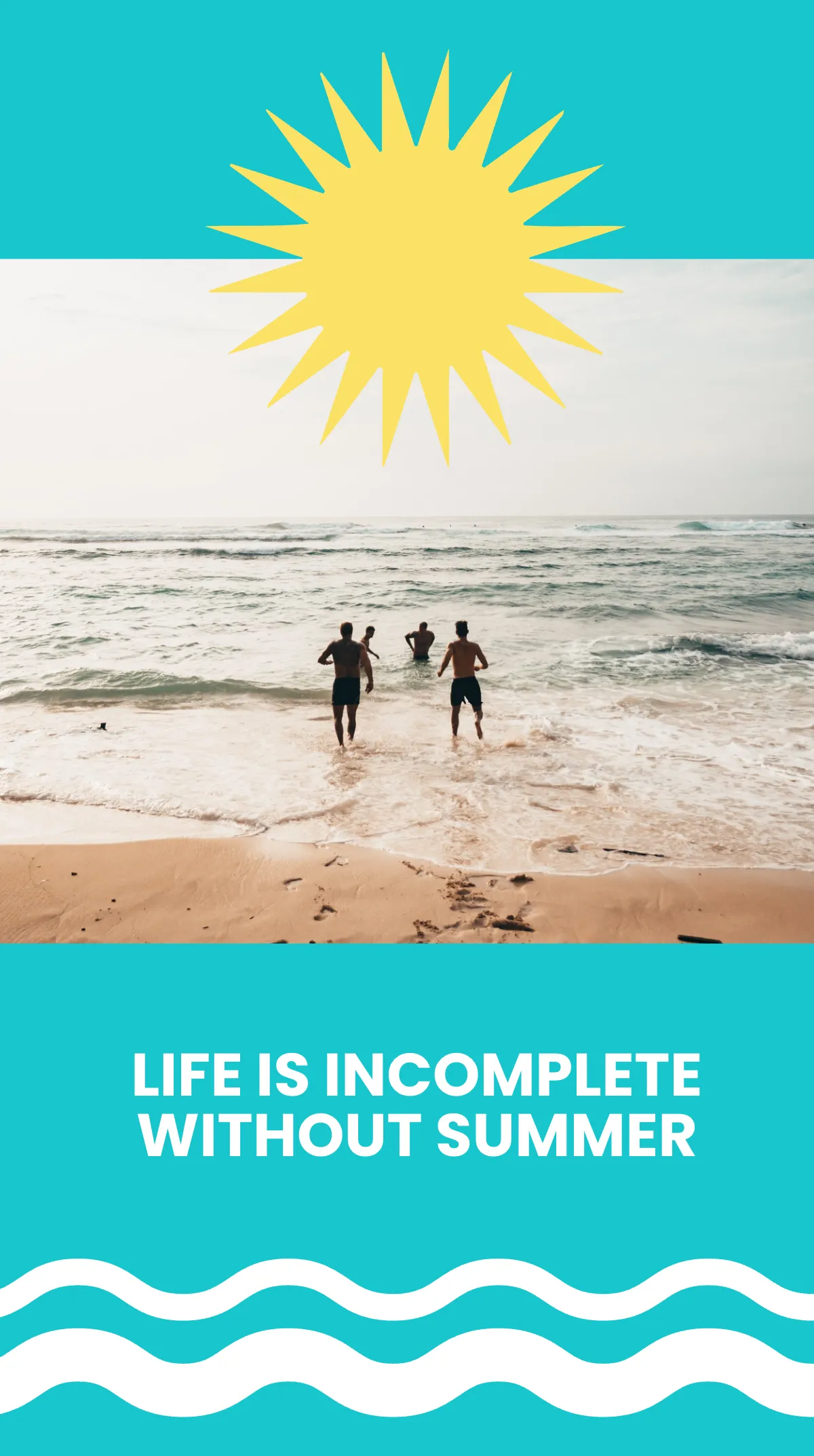 Summer Quote Instagram Story Template