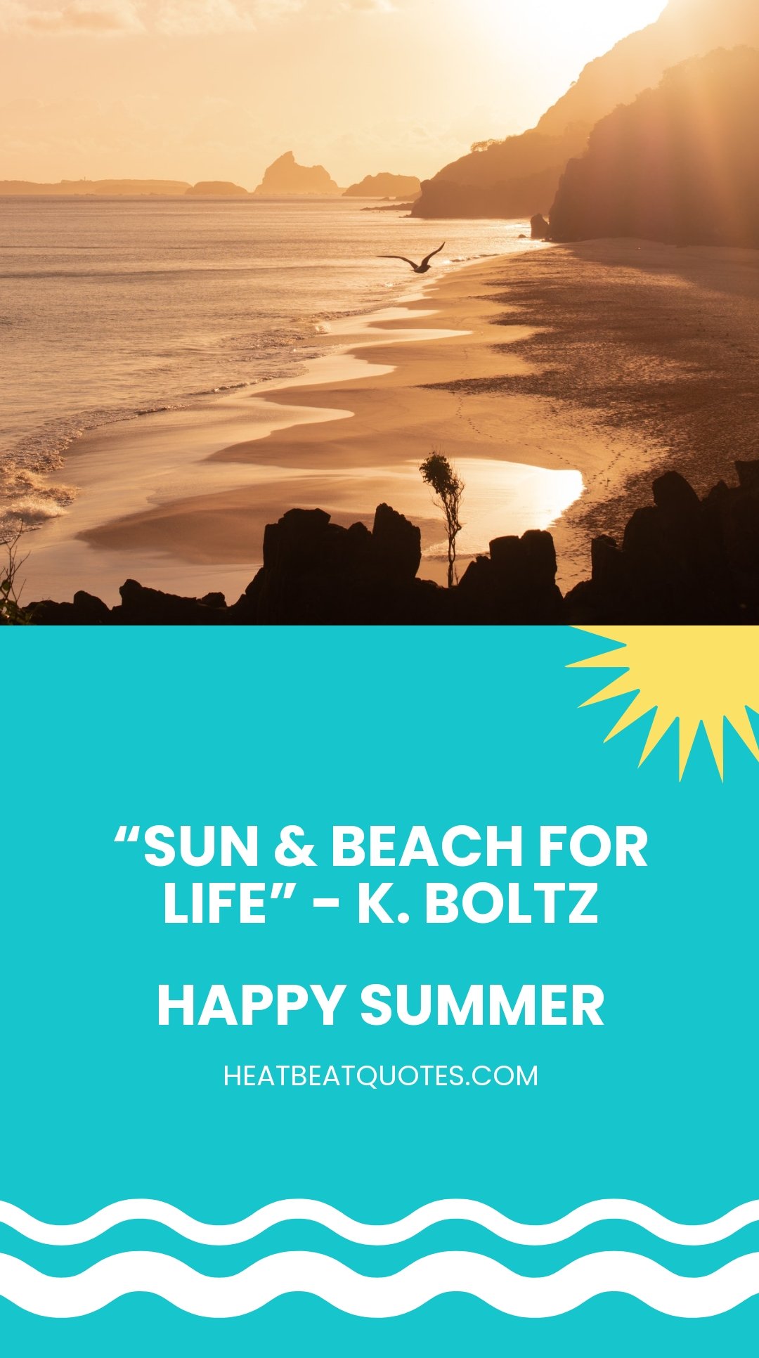 Summer Quote Whatsapp Post Template