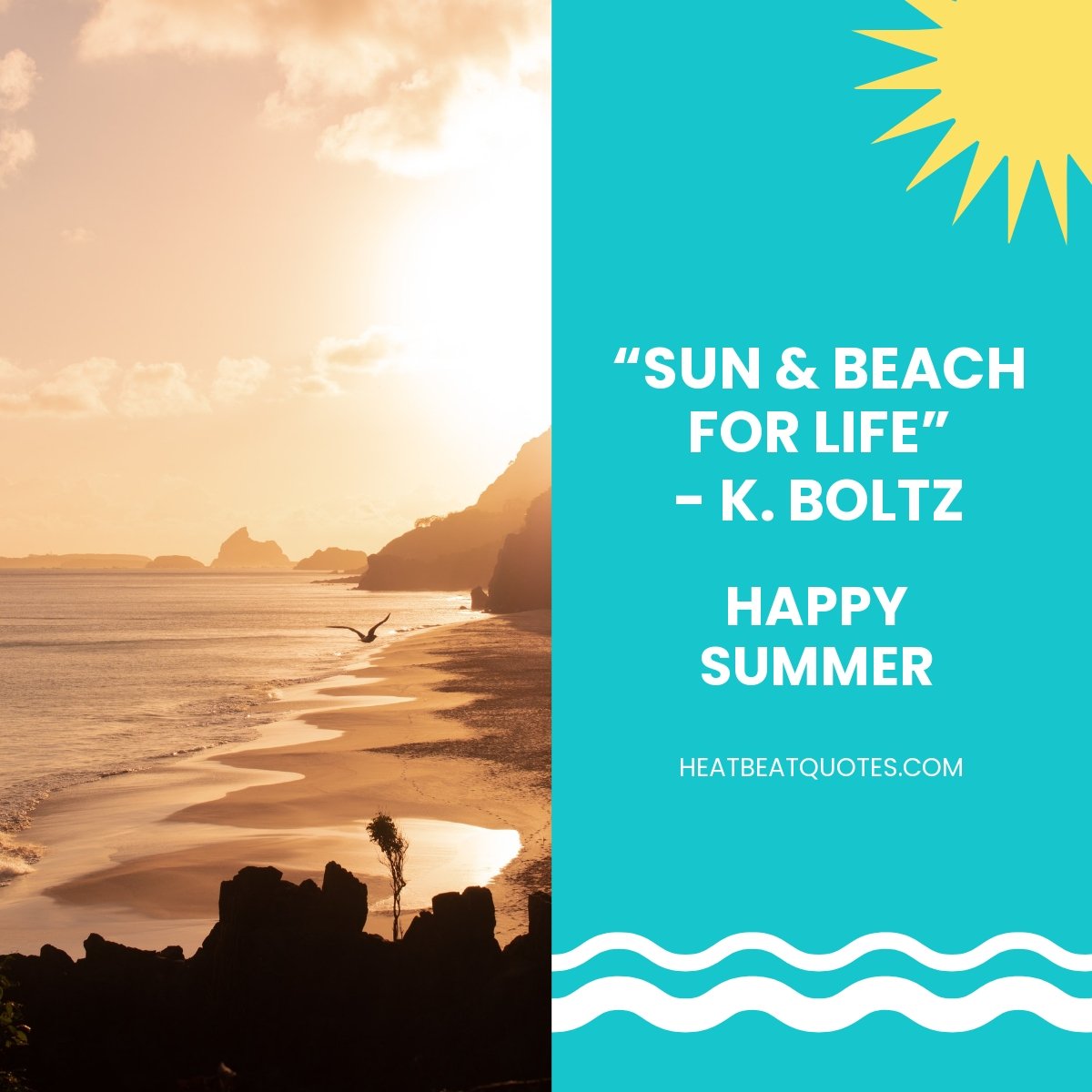Summer Quote Linkedin Post Template