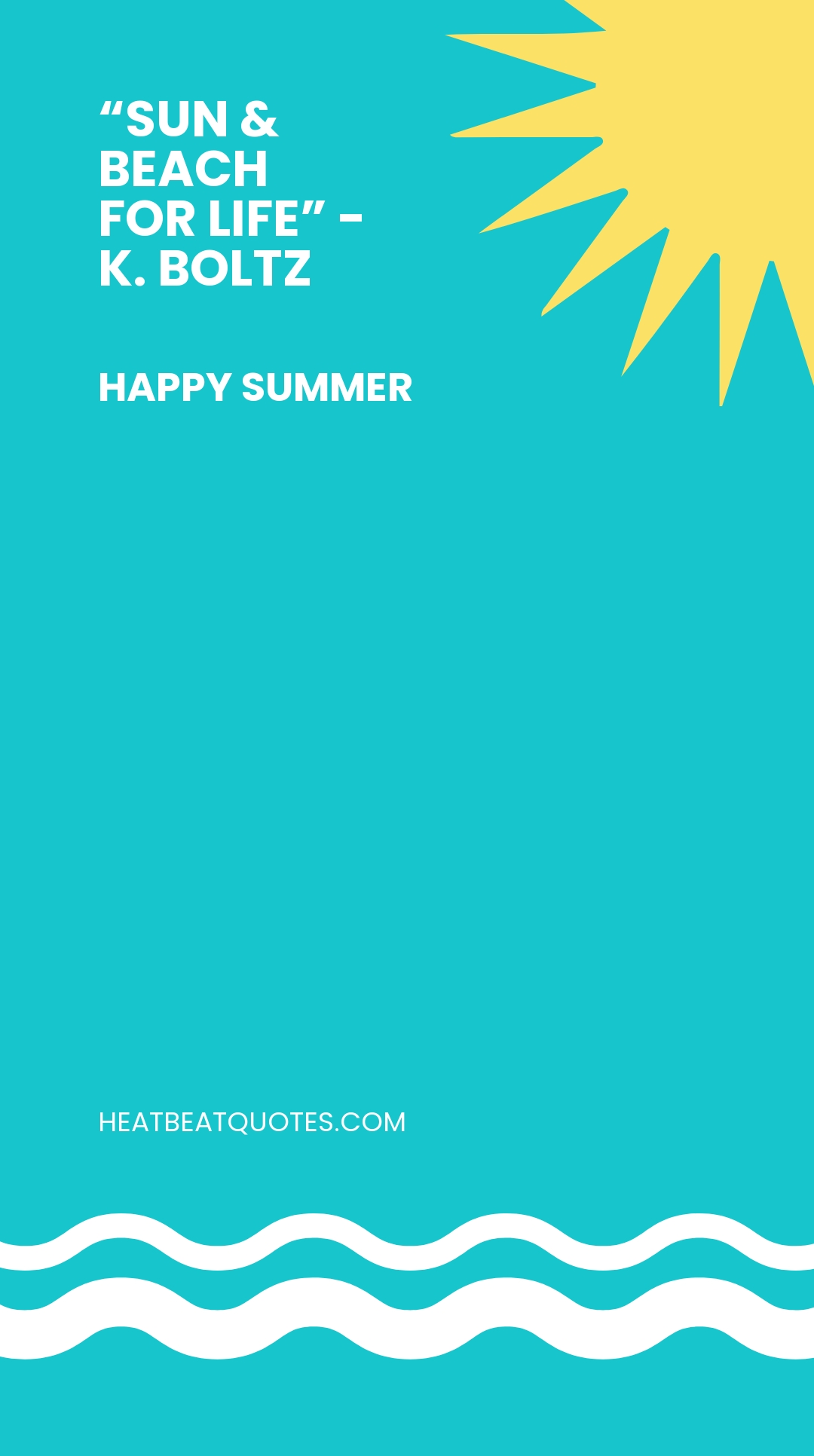 Free Summer Quote Snapchat Geofilter Template