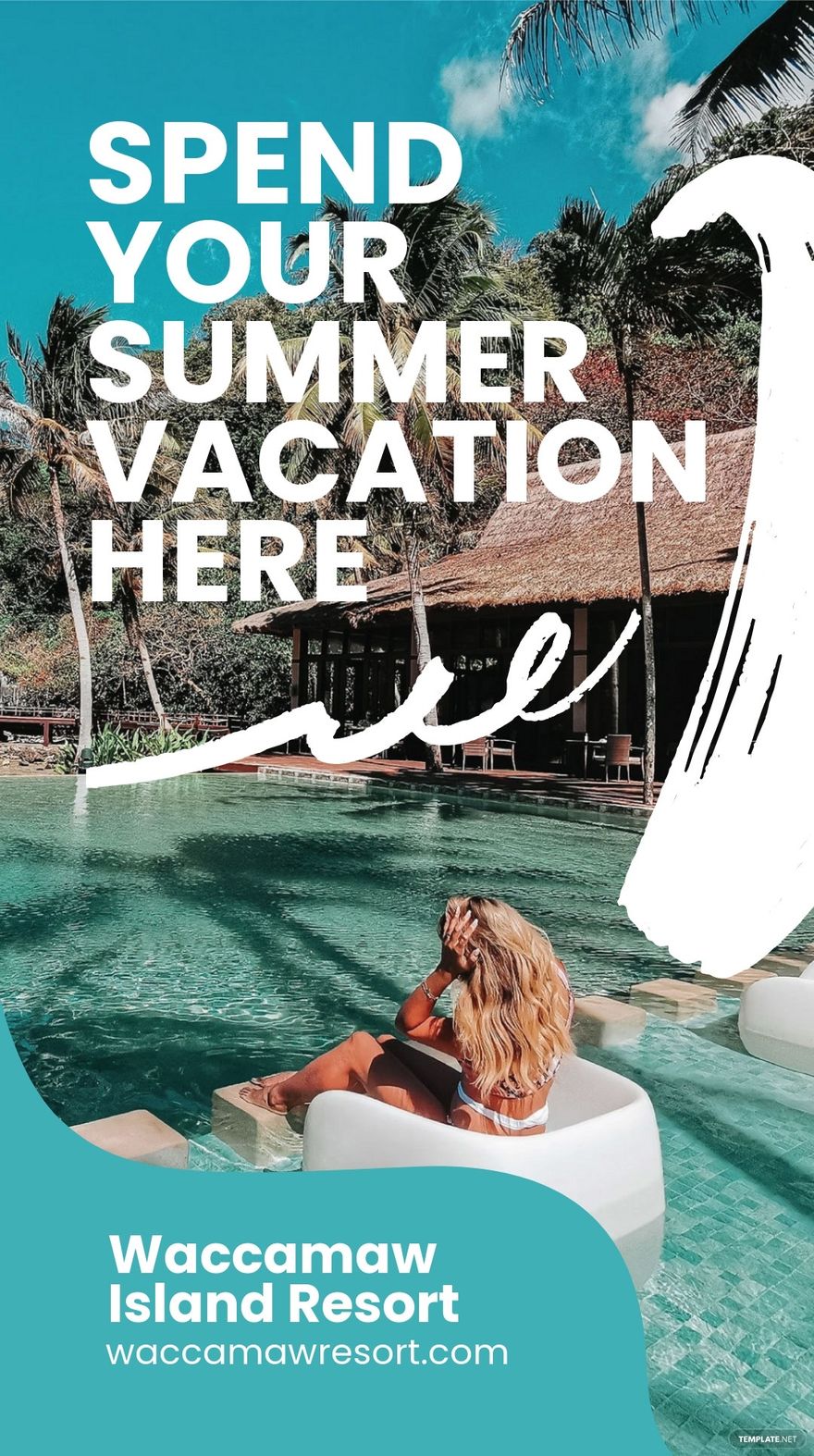 Summer Vacation Instagram Story Template