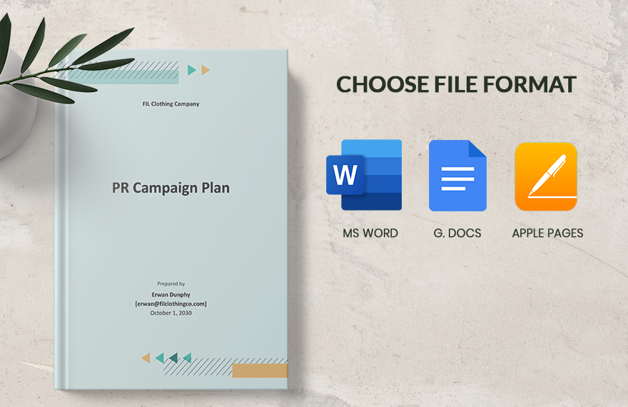 Sample PR Campaign Plan Template