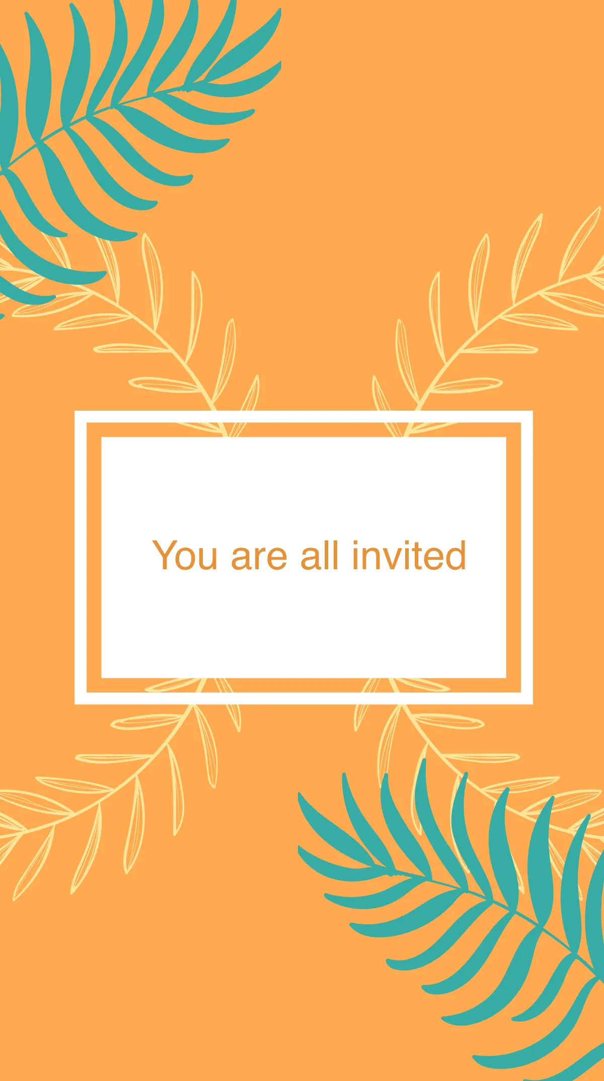 Free Summer Party Instagram Story Template to Edit Online