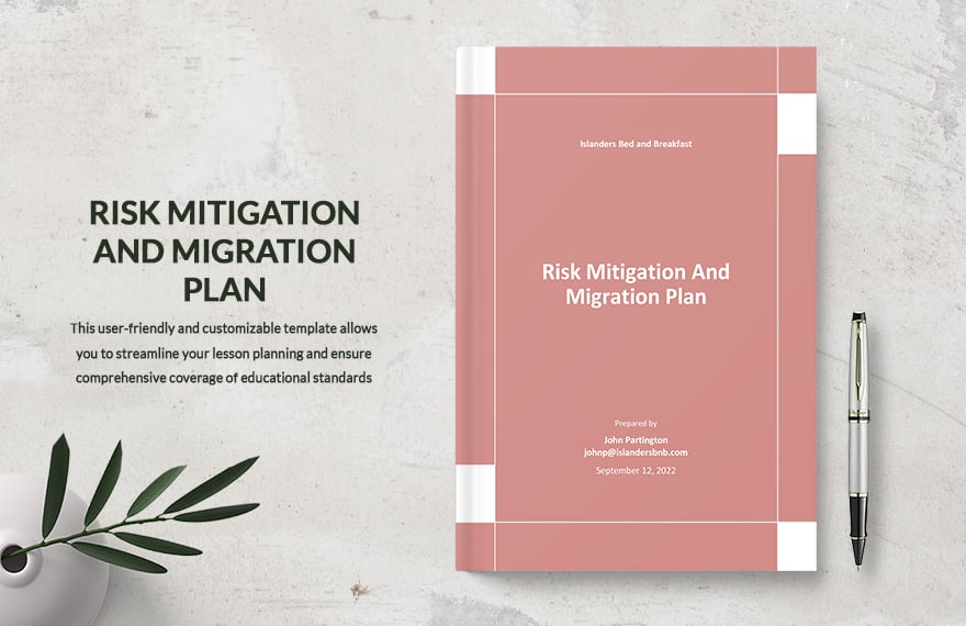 Risk Mitigation And Migration Plan Template
